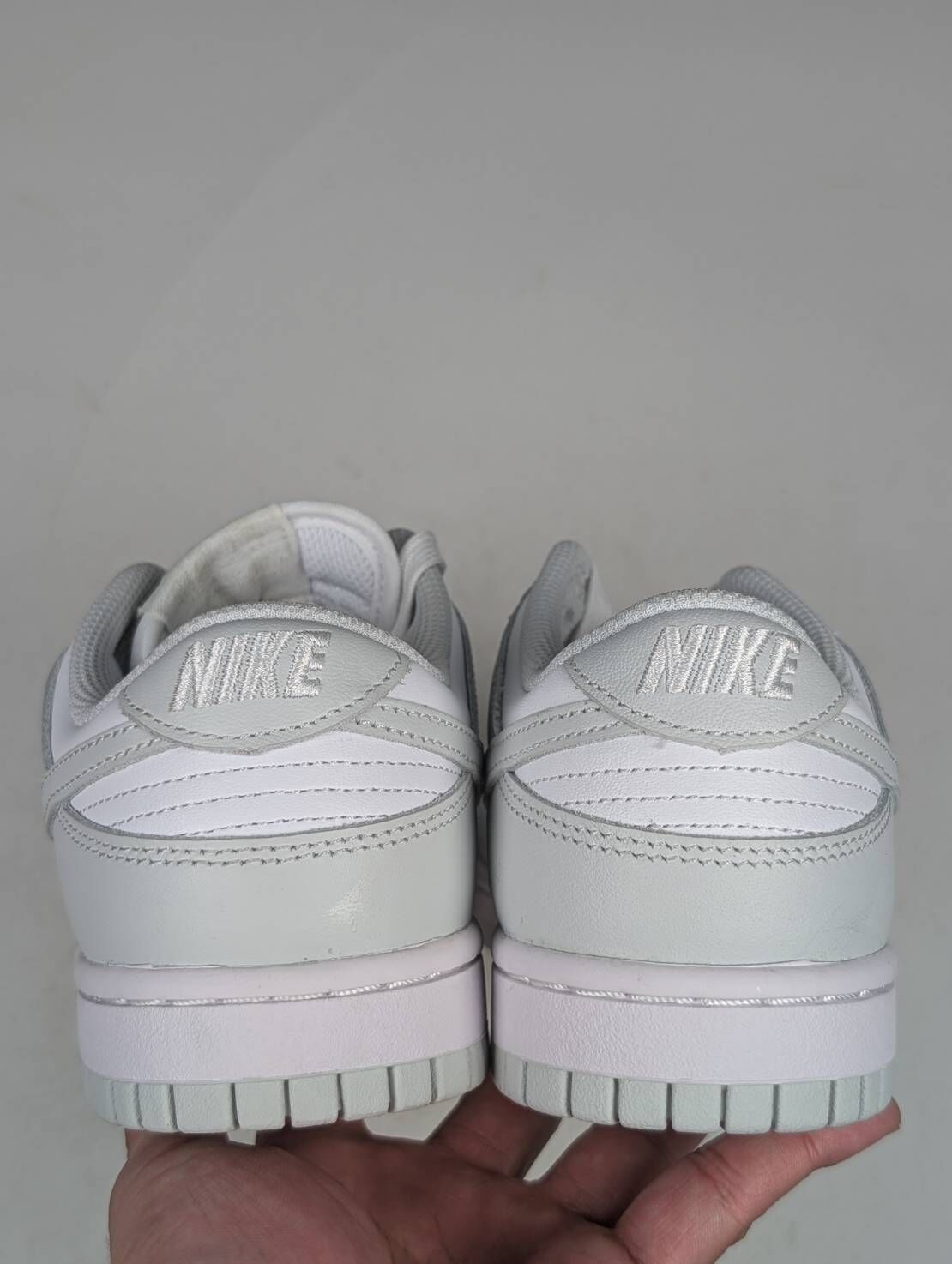 微瑕疵-左腳鞋舌汙損 DD1503-103 W7 Nike Dunk Low Photon Dust  灰白