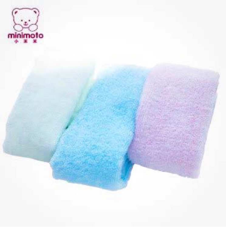 Minimoto 竹纖面巾 3條裝 50 x 25 cm