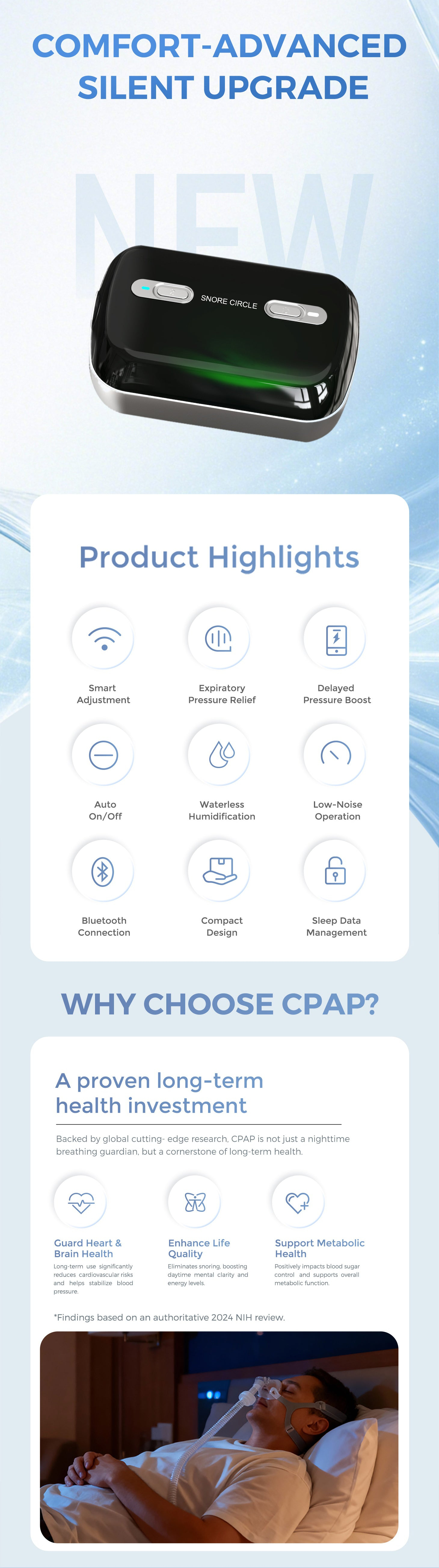 SNORE CIRCLE YA50 Pro