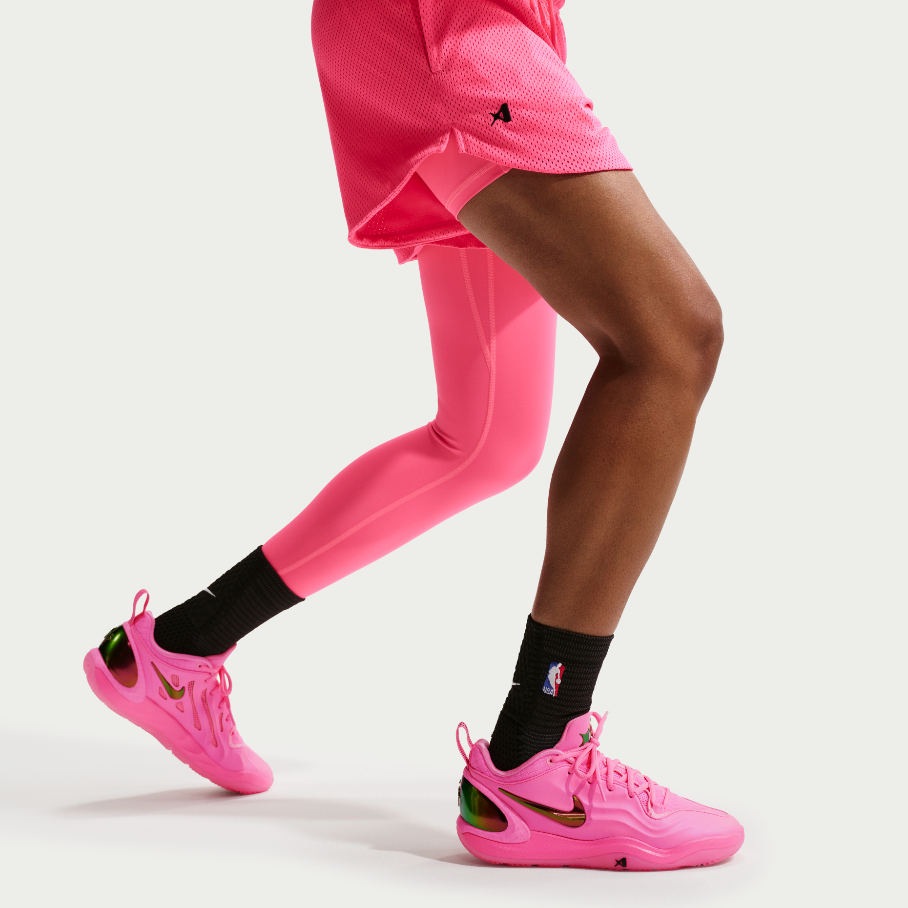 男女鞋 NIKE W A TWO A'JA 'Pink Shoe' 桃粉 乳腺癌 氣墊 緩震 支撐 運動 籃球鞋【IH1136-600】