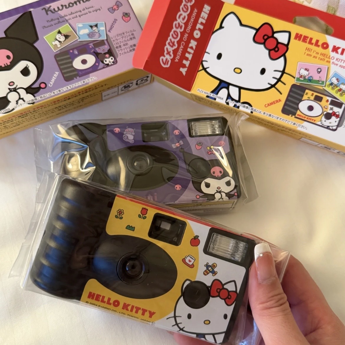 SANRIO 三麗鷗 底片相機 一次性 聯名 相機 復古 攝影 出遊必備