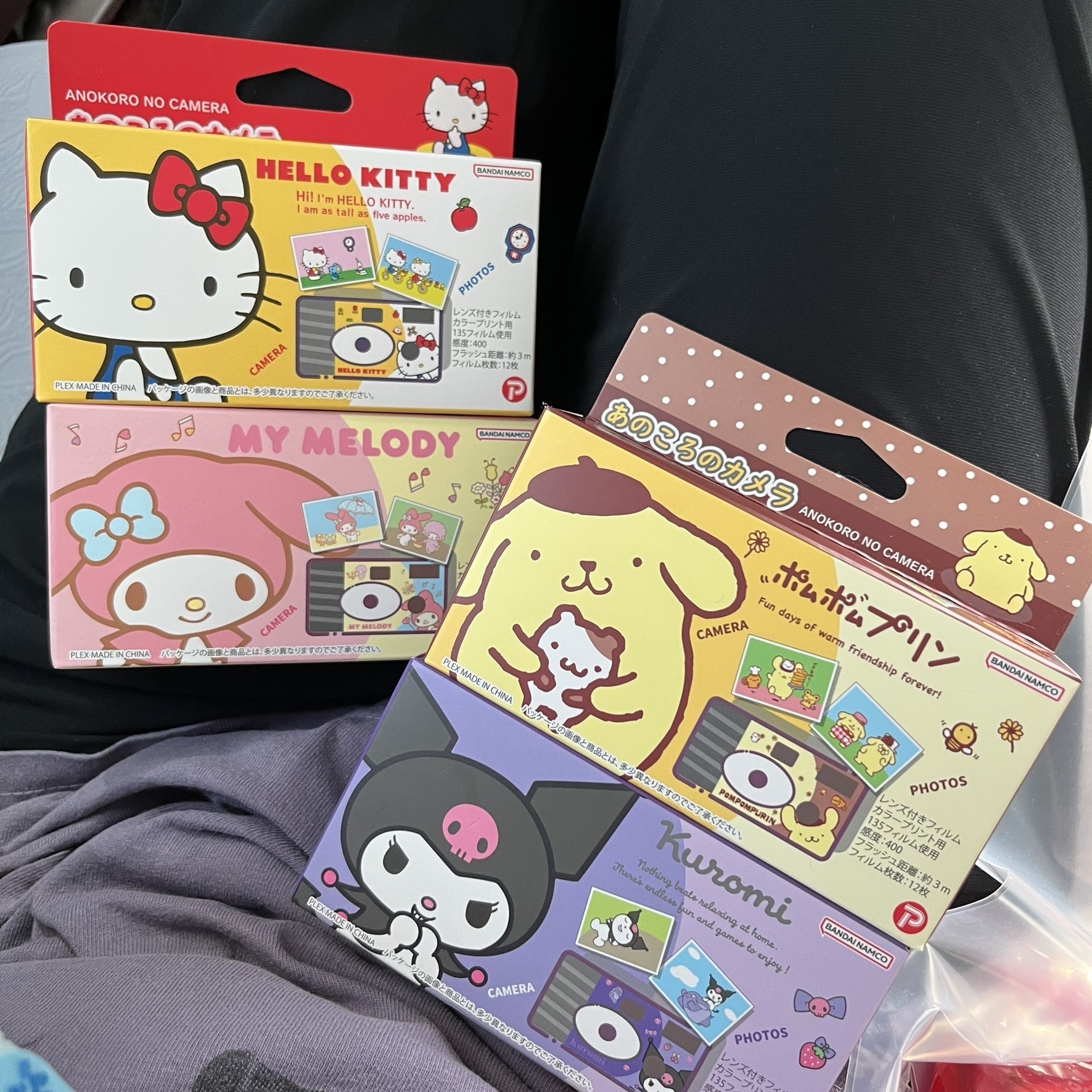 SANRIO 三麗鷗 底片相機 一次性 聯名 相機 復古 攝影 出遊必備