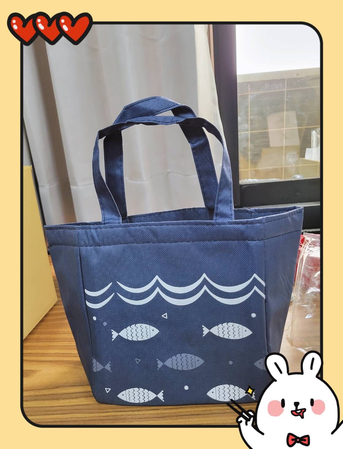 嘉義院∣有魚保溫小餐袋 便當袋
