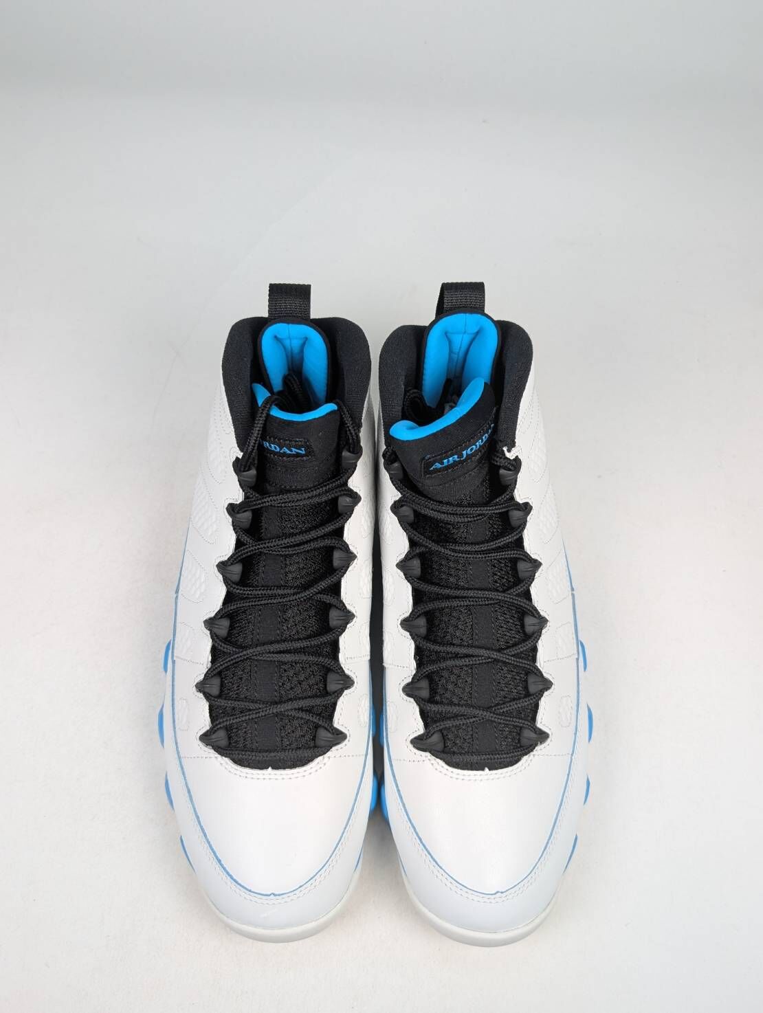 微瑕疵-左腳鞋頭明顯刮傷 FQ8992-101 M10 Air Jordan 9 Retro "Powder Blue" 經典復刻 粉藍 男鞋