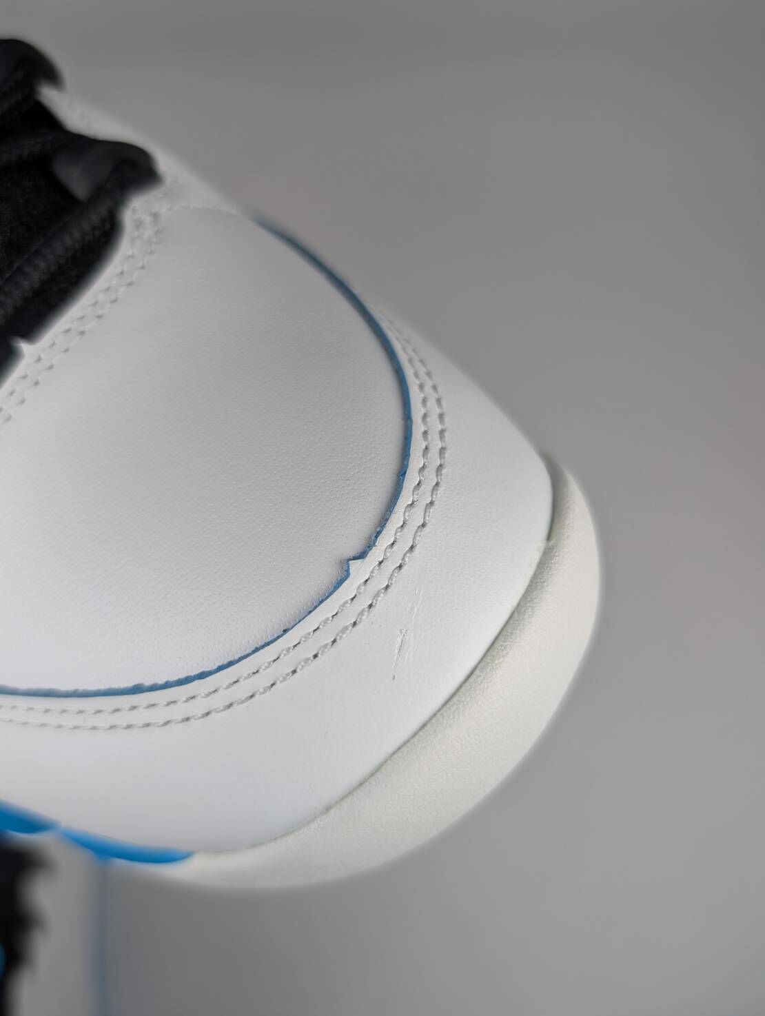 微瑕疵-左腳鞋頭明顯刮傷 FQ8992-101 M10 Air Jordan 9 Retro "Powder Blue" 經典復刻 粉藍 男鞋