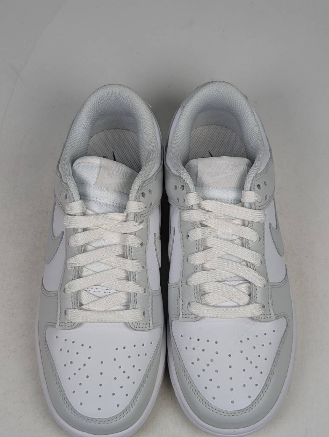 微瑕疵-右腳內側明顯破皮 DD1503-103 W6.5 Nike Dunk Low Photon Dust  灰白