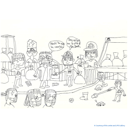 #17 - No Close Contact with Trash!