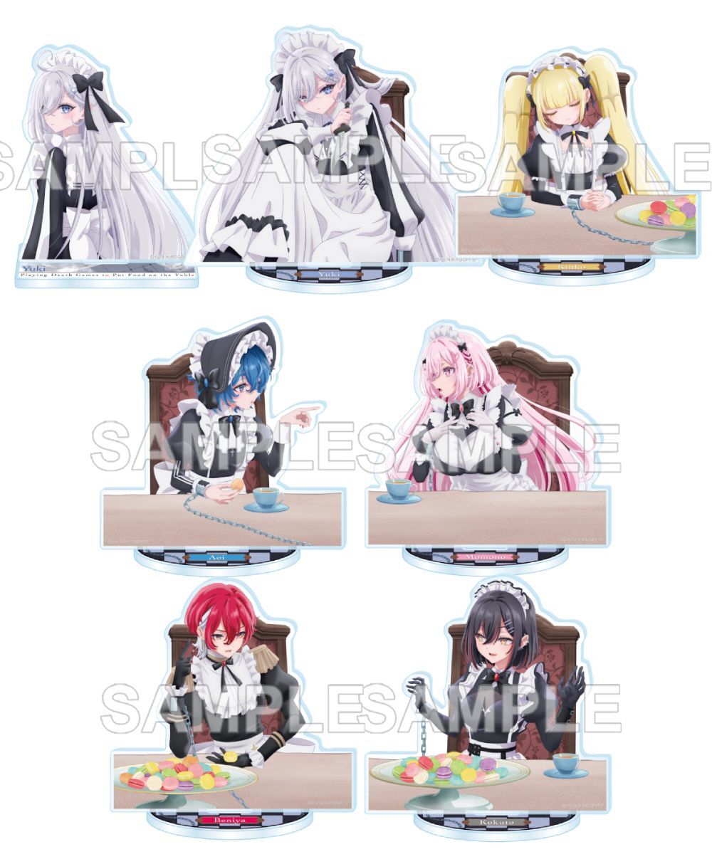 預購-靠死亡遊戲混飯吃。壓克力人形立牌 系列【日本進口精品】