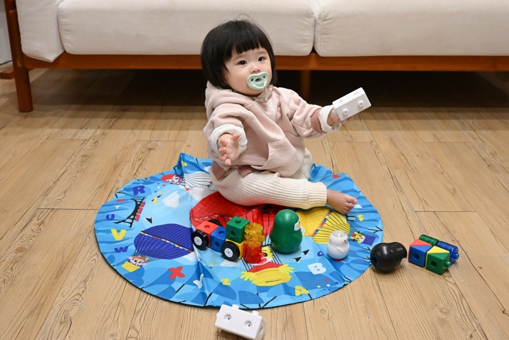 巧虎收納積木組收納情境