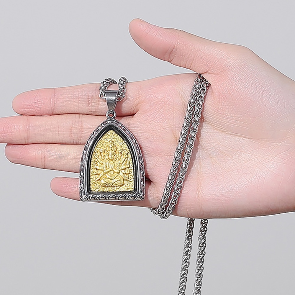 項鍊 新中式項鏈 本命佛項鍊 佛牌項鍊 八大守護神 飾品 鈦鋼項鏈 男生項鏈 護身符項鏈 生肖飾品 送男友 配飾 845