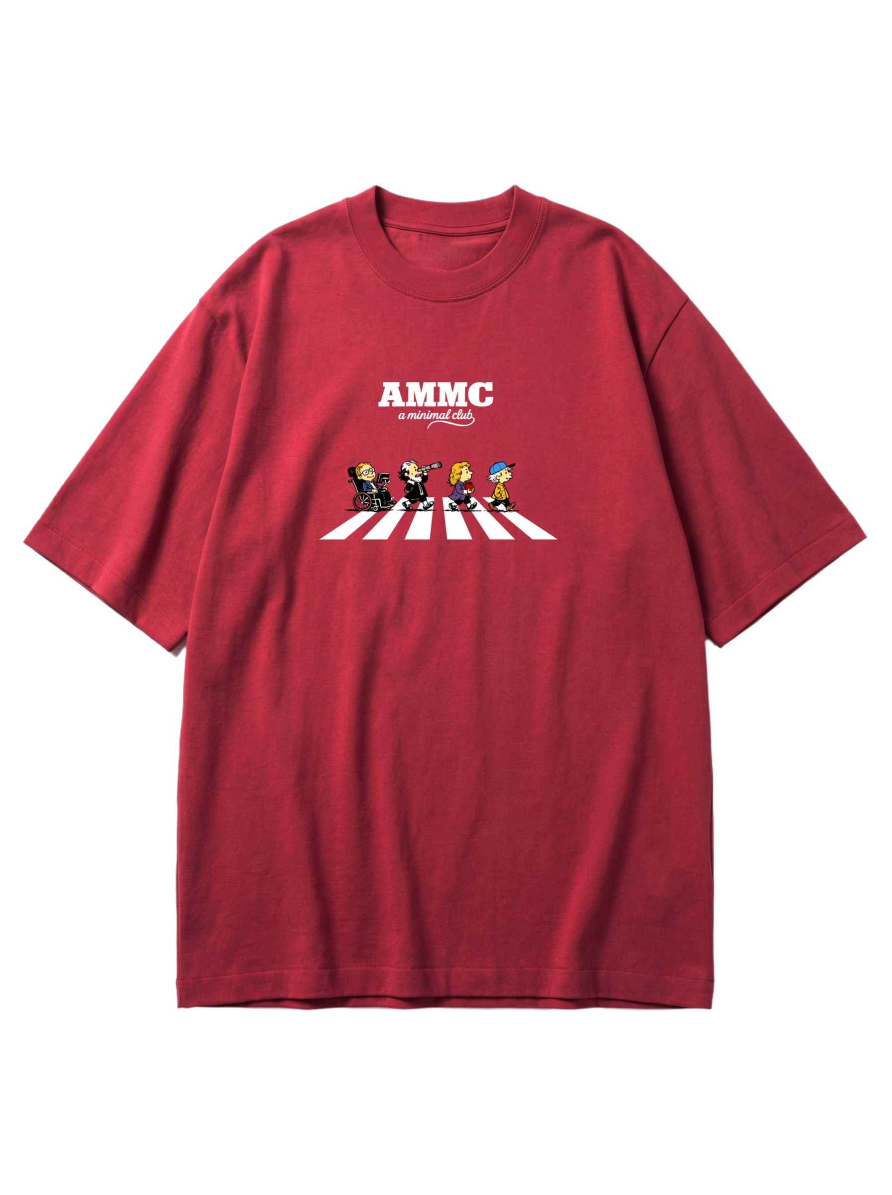 A MINIMAL CLUB LOGO TEE BLACK AM64TE04RD