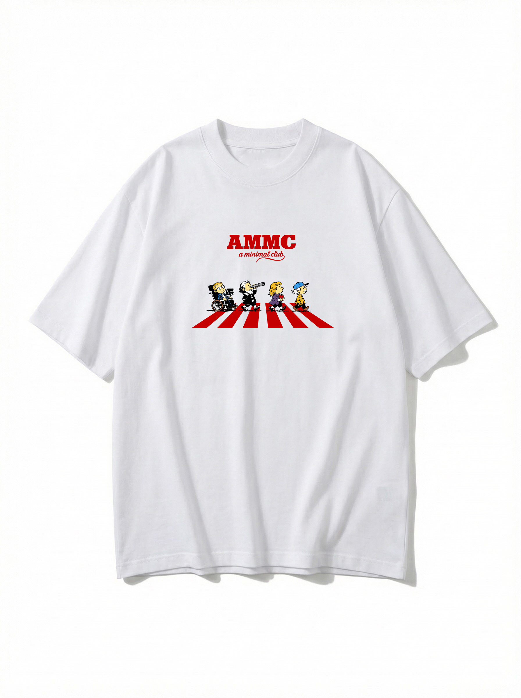 A MINIMAL CLUB LOGO TEE BLACK AM64TE04WT