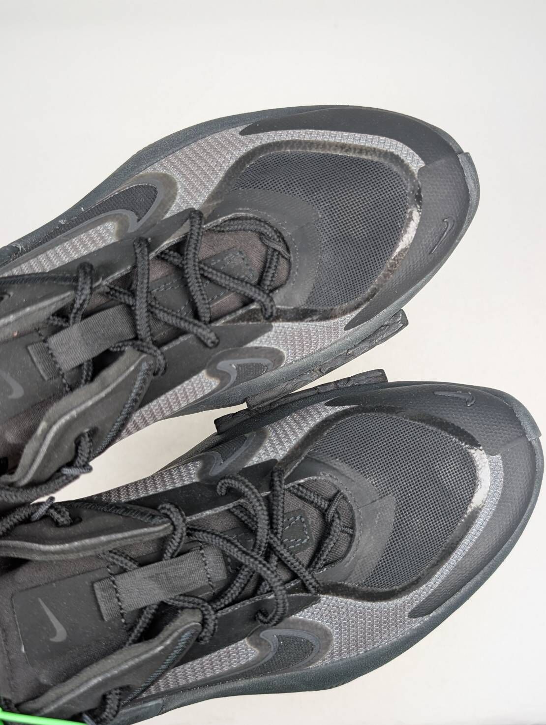 微瑕疵-左右腳後腳跟TPV斷裂 CU1450-001 W9.5 Nike Fontanka Edge 女子運動鞋