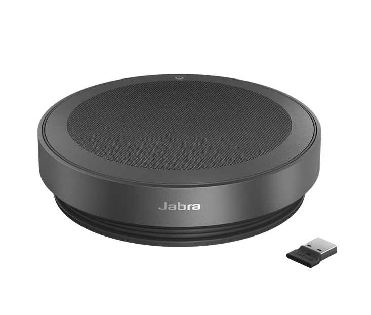 Jabra SPEAK2 75 Bluetooth and USB speakerphone MS Certified for Microsoft Teams 隨附 Link 390a   pair two 775 cover a 12 persons meeting (New 2026)