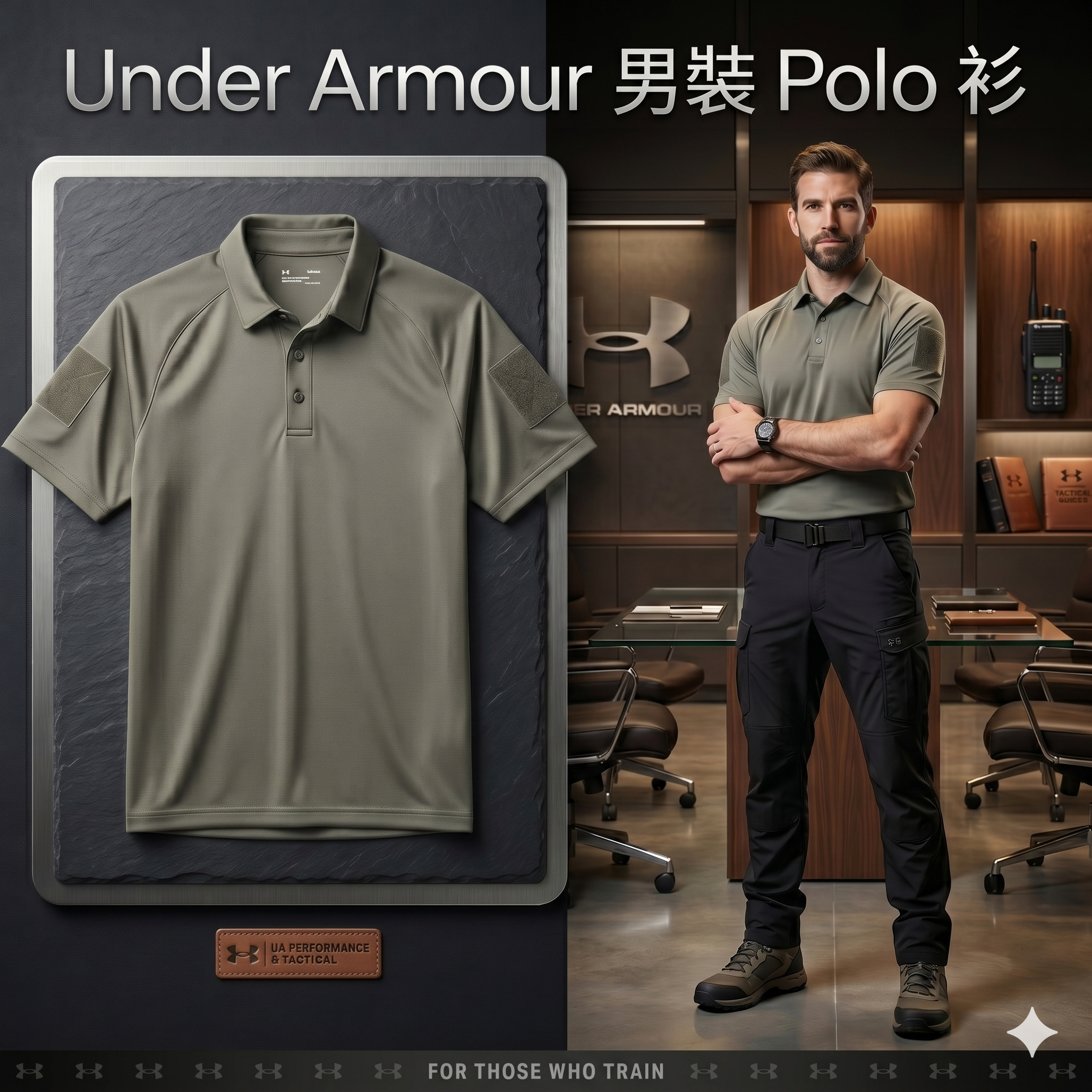 【預購】H042934 Under Armour  男裝 Polo 衫