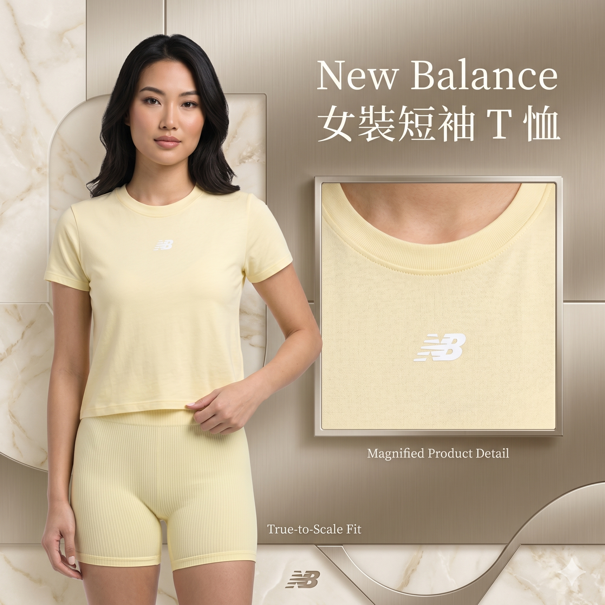 【預購】H042937 New Balance 女裝短袖 T 恤