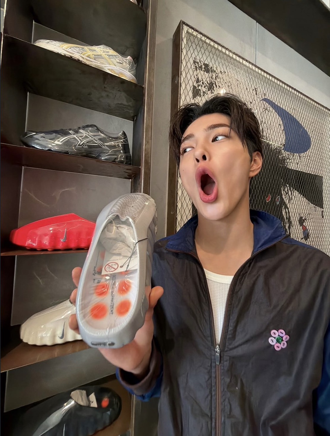 <安安喜歡我就喜歡😍>Nike Mind 001 Slide 氣墊機能 拖鞋 女鞋 白灰色