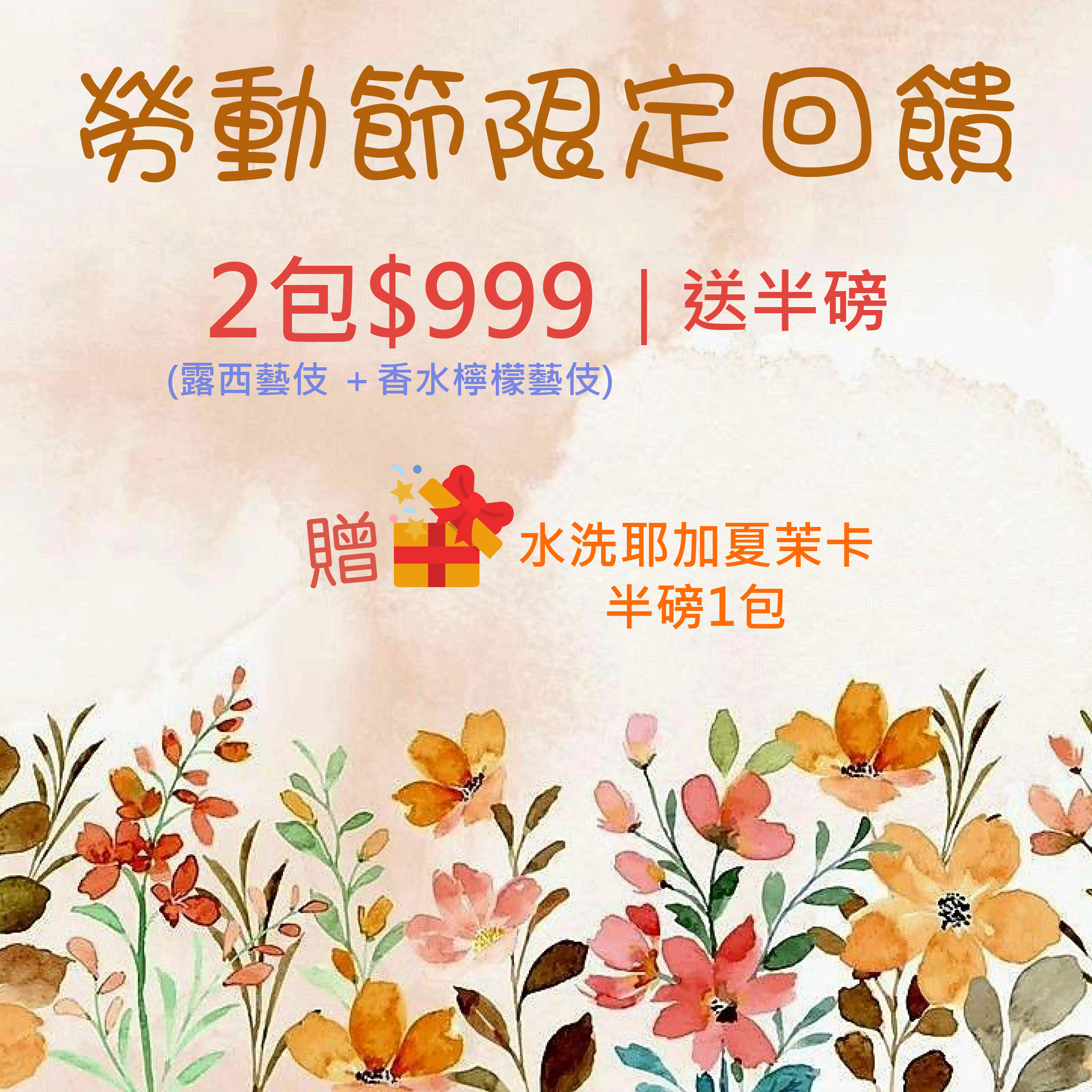 ★勞動節回饋組合★露西藝伎 半磅＋香水檸檬藝伎 半磅  (贈 耶加夏茉卡半磅)