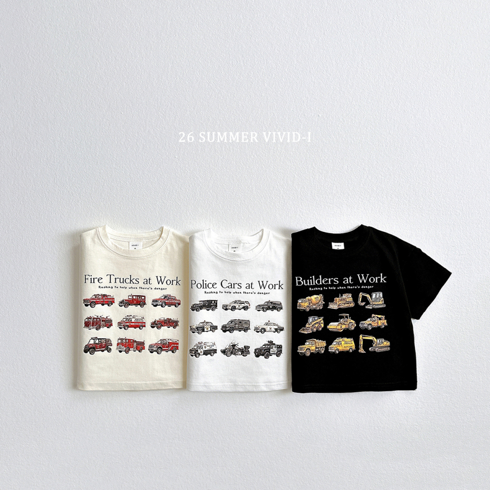 90-140 VV 車子圖鑑上衣 3色