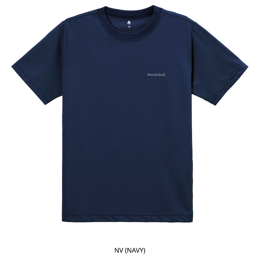 日本 Mont-Bell Wickron UV-TECT T Kid's 兒童 T-Shirt
