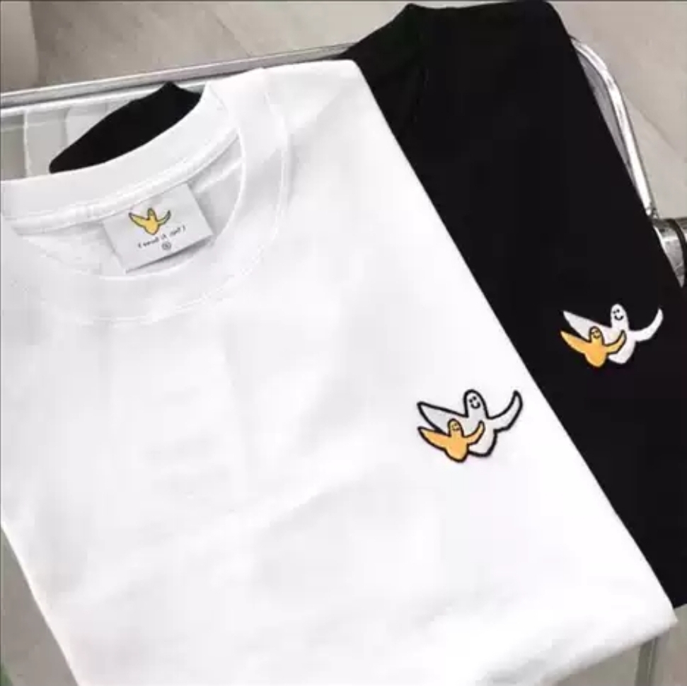 🇰🇷 韓國 What It Isnt 雙小飛人刺繡 T-Shirt (K4/WT498)