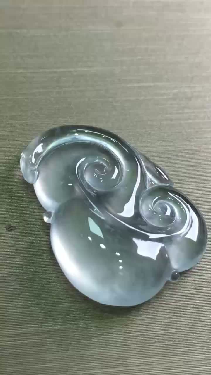 翡翠冰種如意,天然翡翠A玉, 緬甸玉, Jade, Jadeite