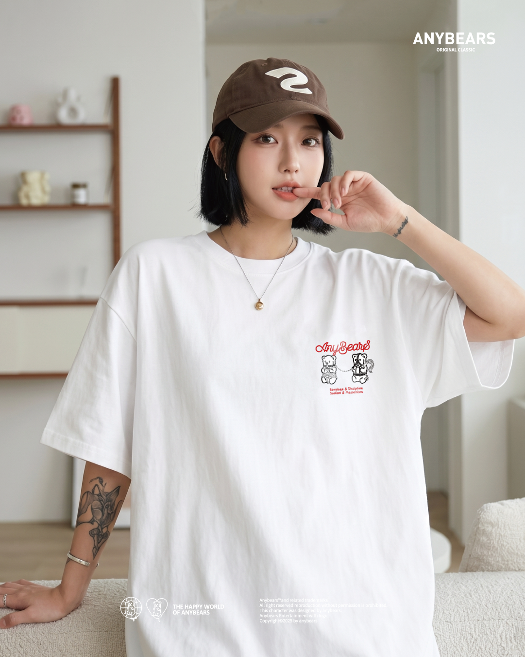 ANYBEARS® S&M BEAR 調教熊 短Tee