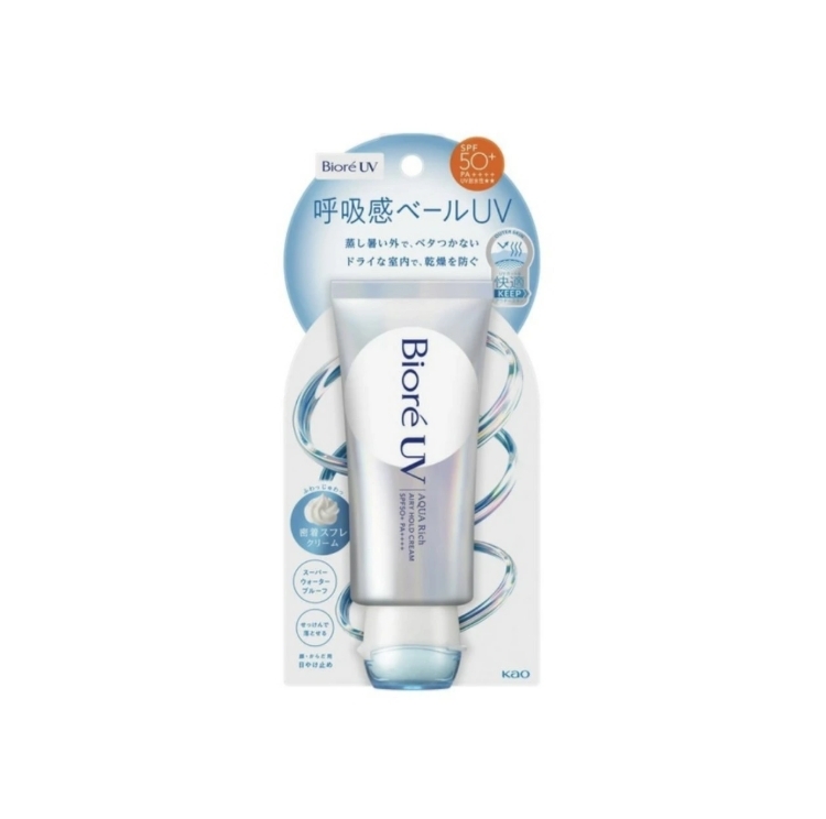 Biore 蜜妮 UV Aqua Rich 呼吸感防曬凝乳 SPF50 70g