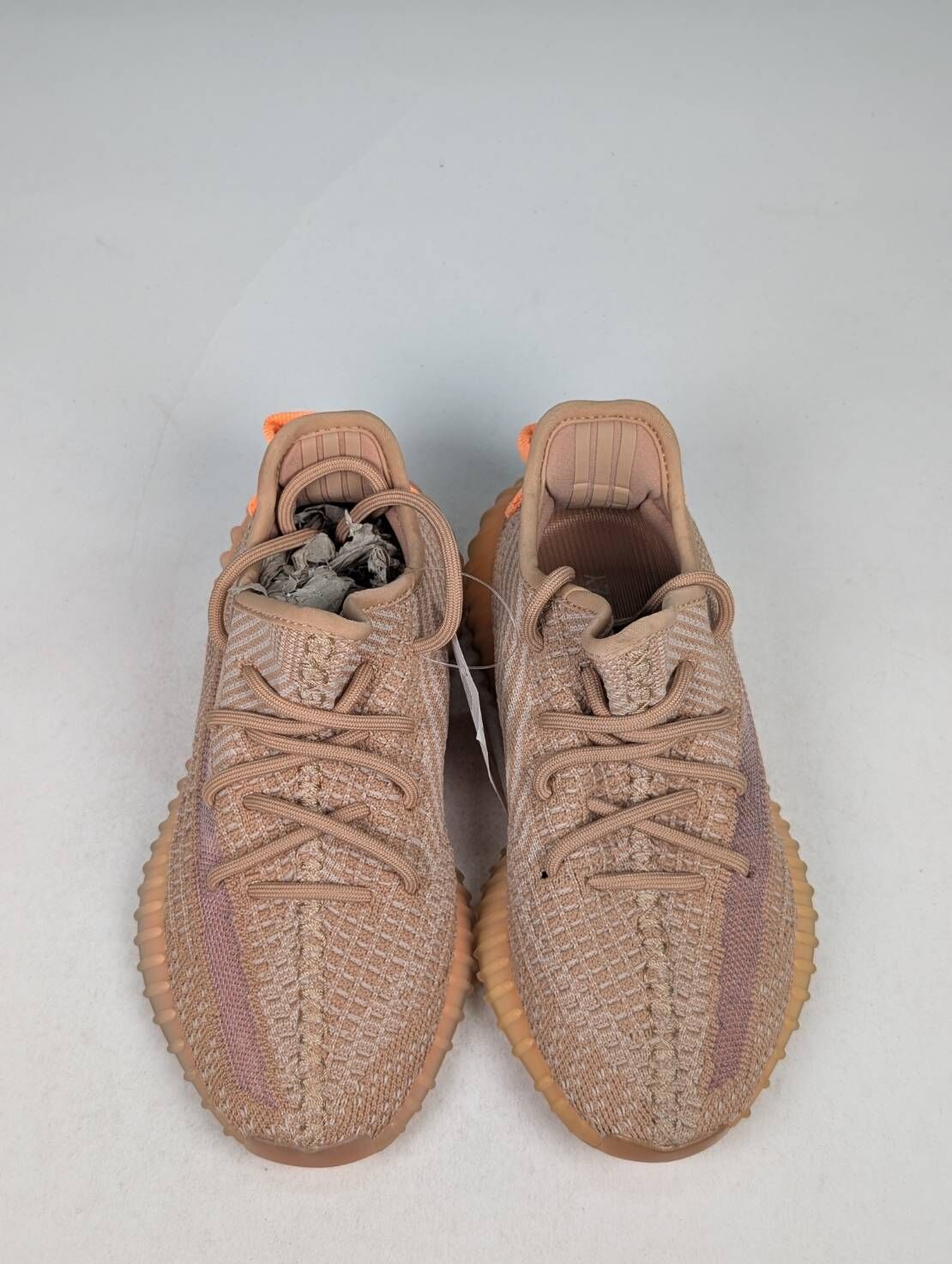 微瑕疵-左右腳中底色差 EG7490 22CM Adidas Yeezy Boost 350 V2 Clay 美洲限定 黏土