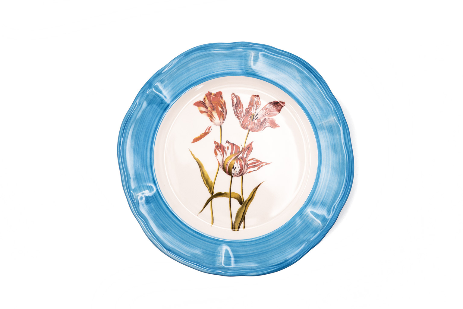 Les Ottomans｜Sultan Garden Dinner Plate Round Blue – 29cm