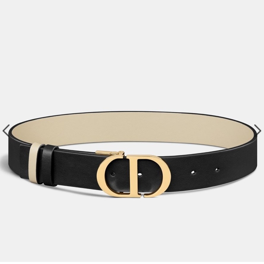 Outlet Dior 30 Montaigne Reversible Belt