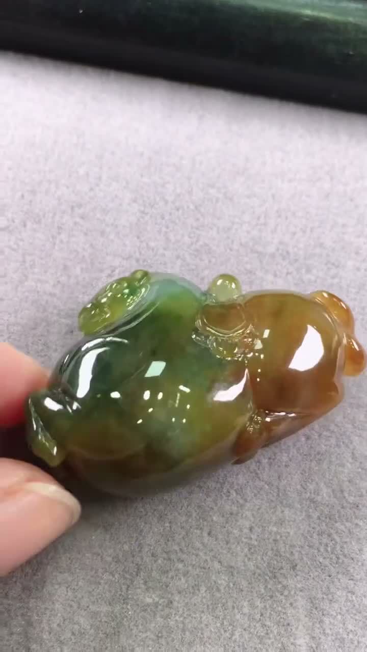 翡翠唐馬,天然翡翠A玉, 緬甸玉, Jade, Jadeite