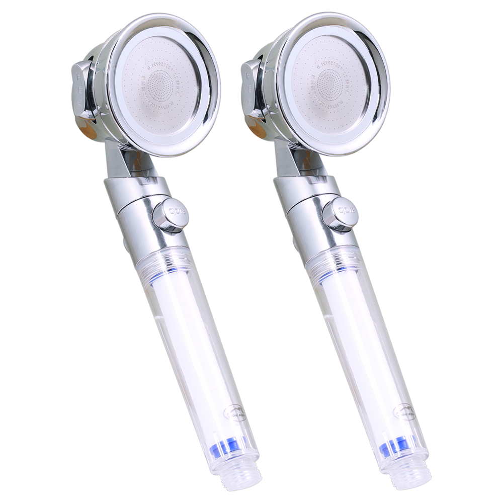 信大除氯美容增壓蓮蓬頭2入組