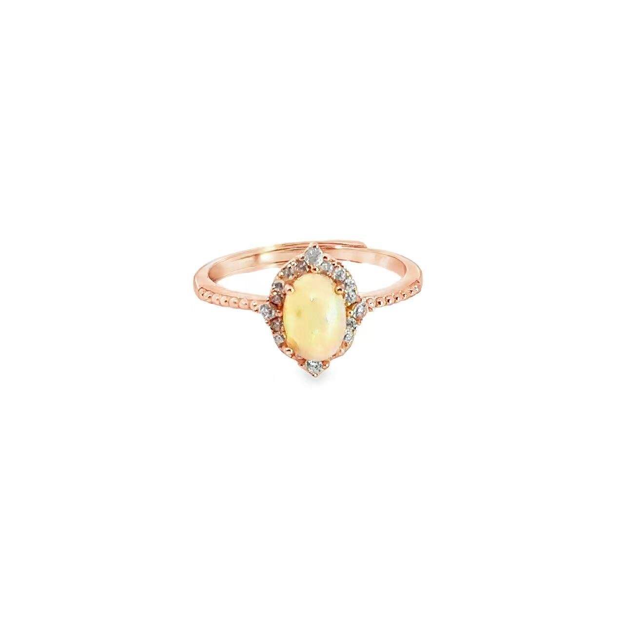 จิวเวลรี่สไตล์มินิมอล｜โกเมน (Garnet)｜เงินแท้ S925｜แหวน｜รหัส P5