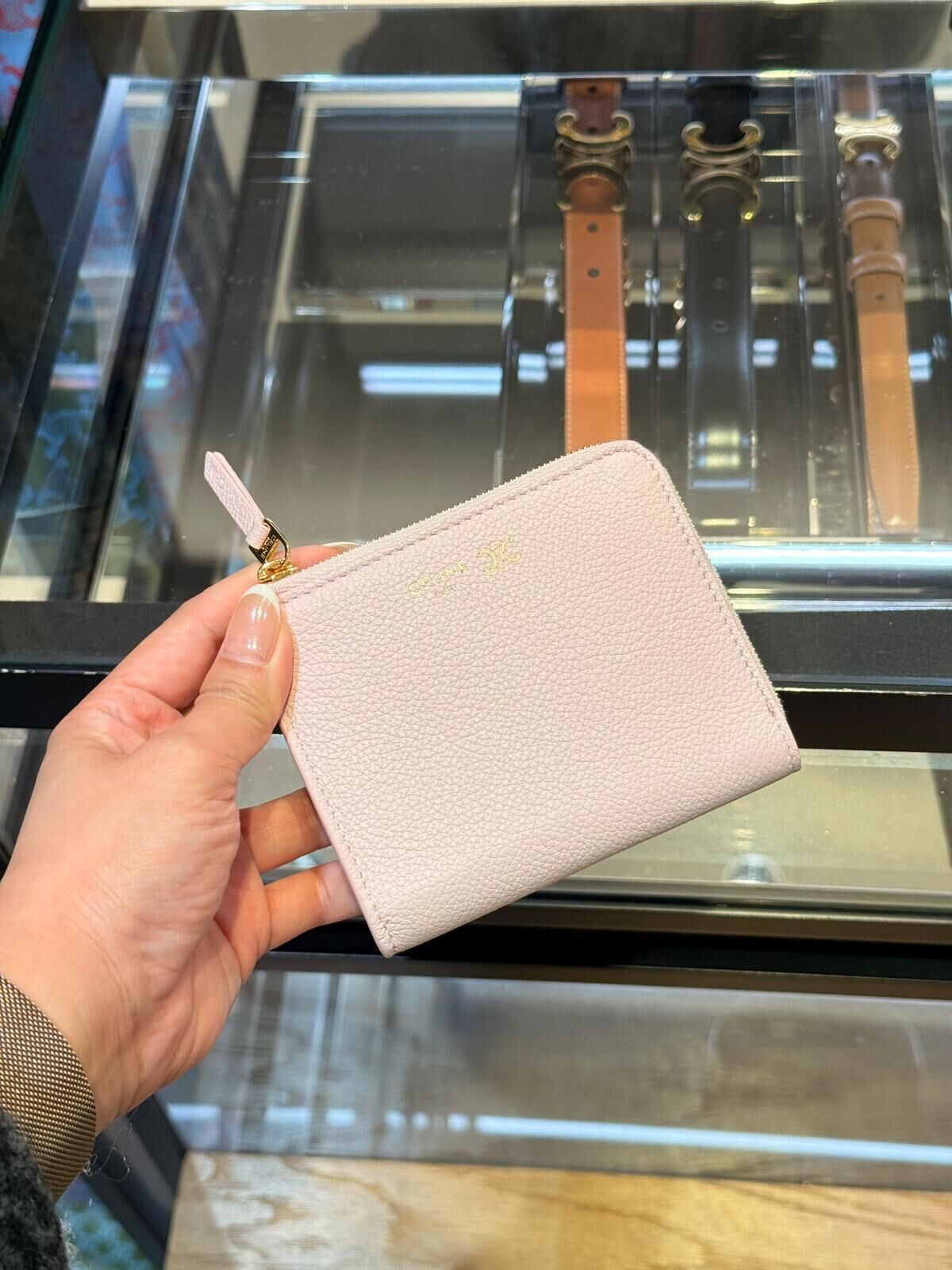 Celine L-Zip Wallet