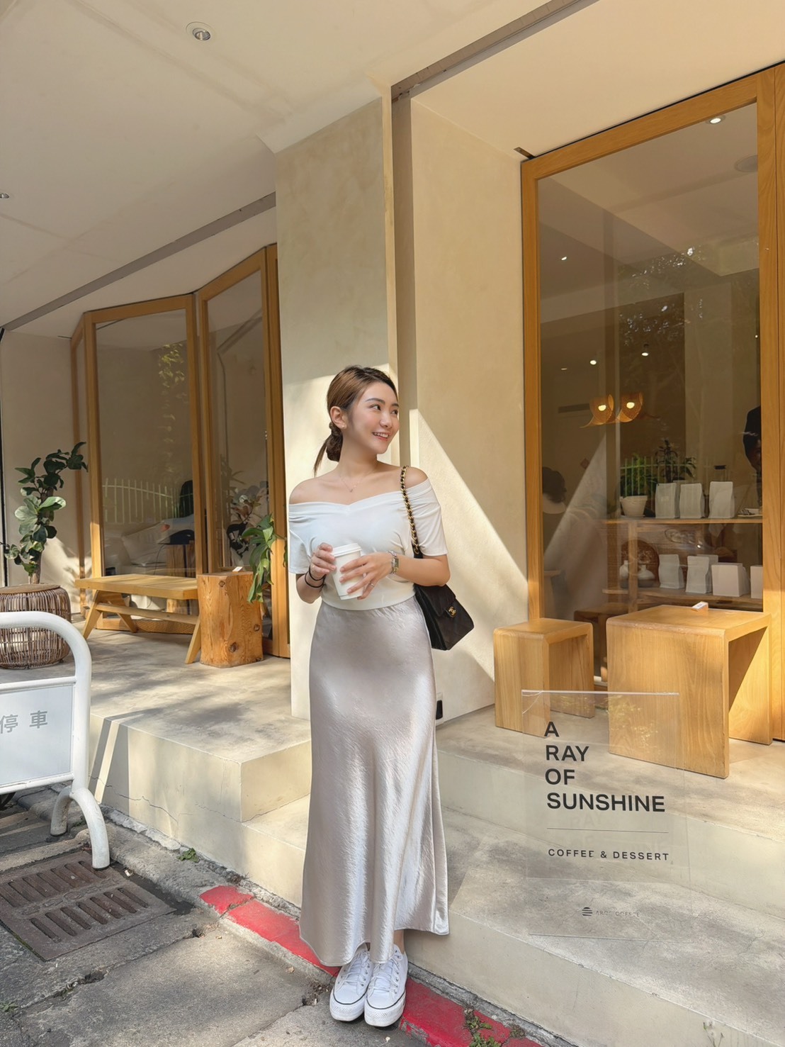 ［現貨］🔥04.29春夏新品］💕闆娘的心血］💥品牌款高腰內鬆緊腰超美光澤緞面半裙（淺香檳/4色）