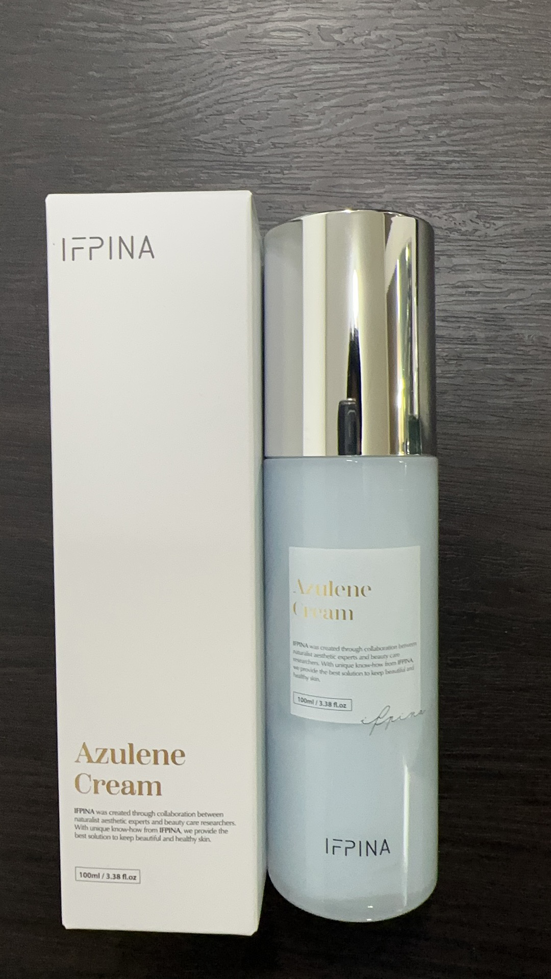 SM105 IFPINA 洋甘菊鎮定煥膚面霜100ml Azulene Cream**到期日:2027/01