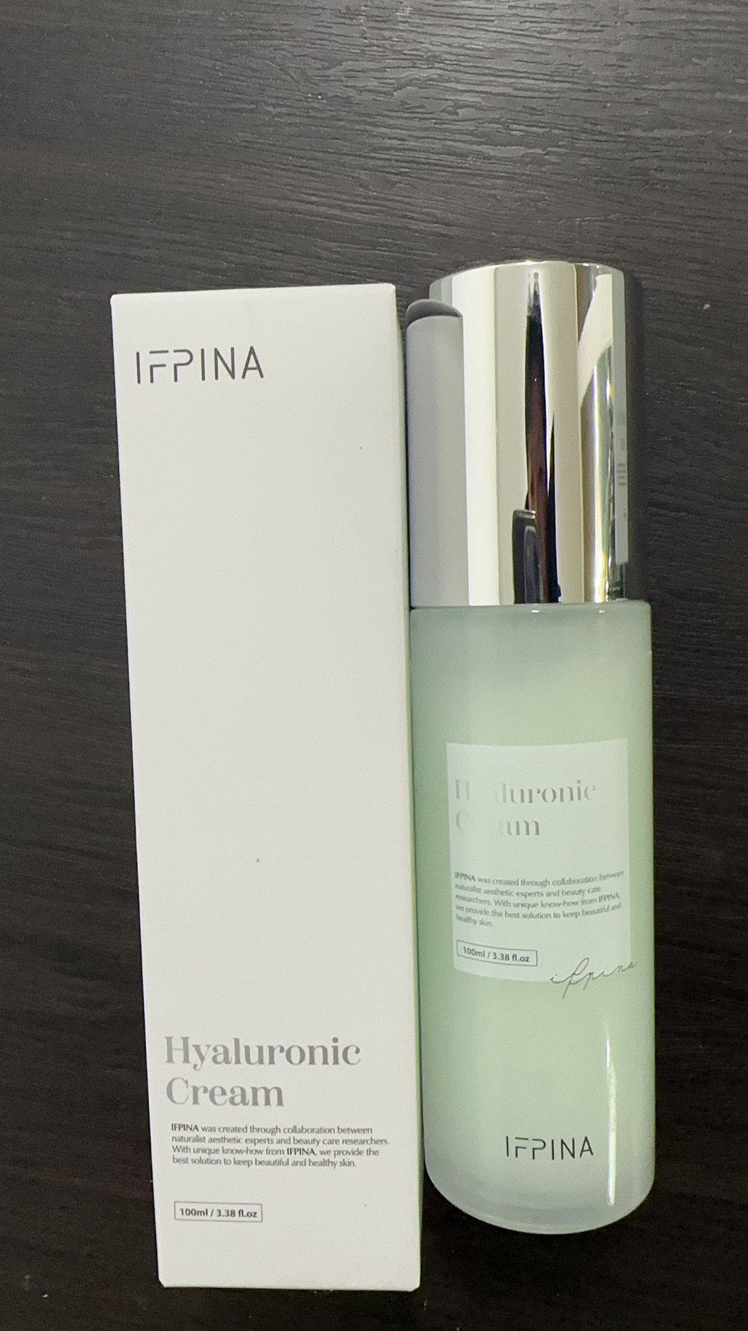 SM106 韓國IFPINA植物玻尿酸面霜 Hyaluronic Cream 100ml**到期日:2027/01