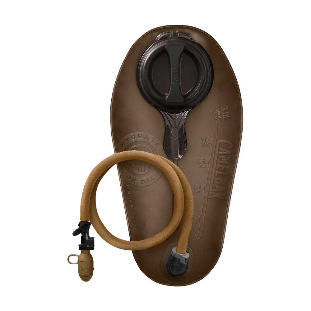 CamelBak 美國 MIL SPEC CRUX™ 3L 軍規快拆水袋-長版 (黑) 52CBM19440