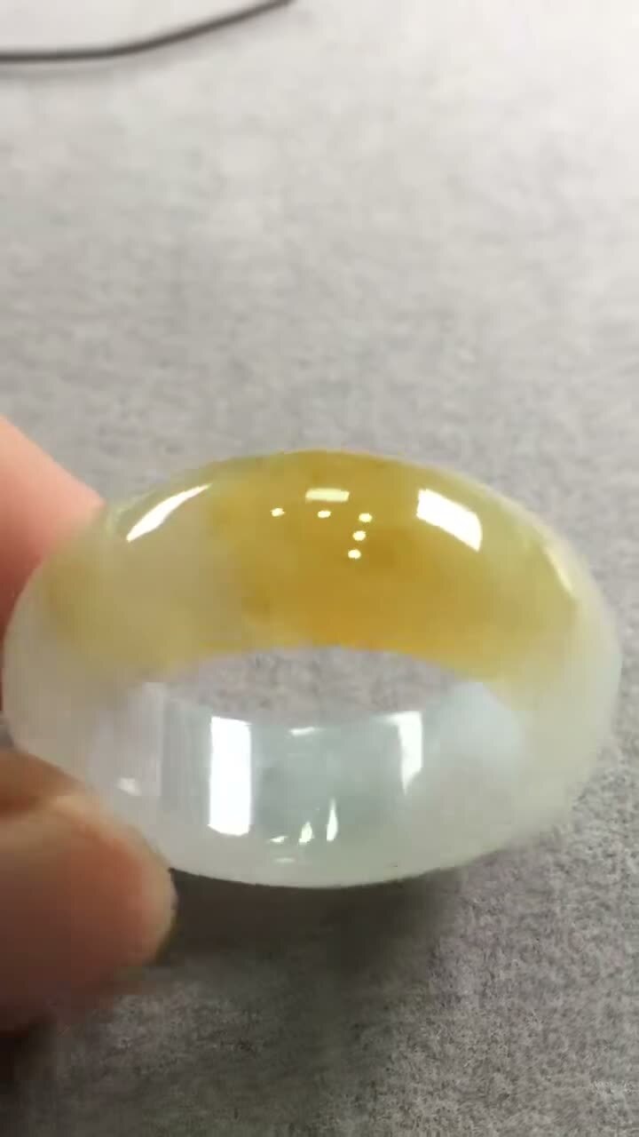 翡翠扳指 (內徑 18.8mm),天然翡翠A玉, 緬甸玉, Jade, Jadeite