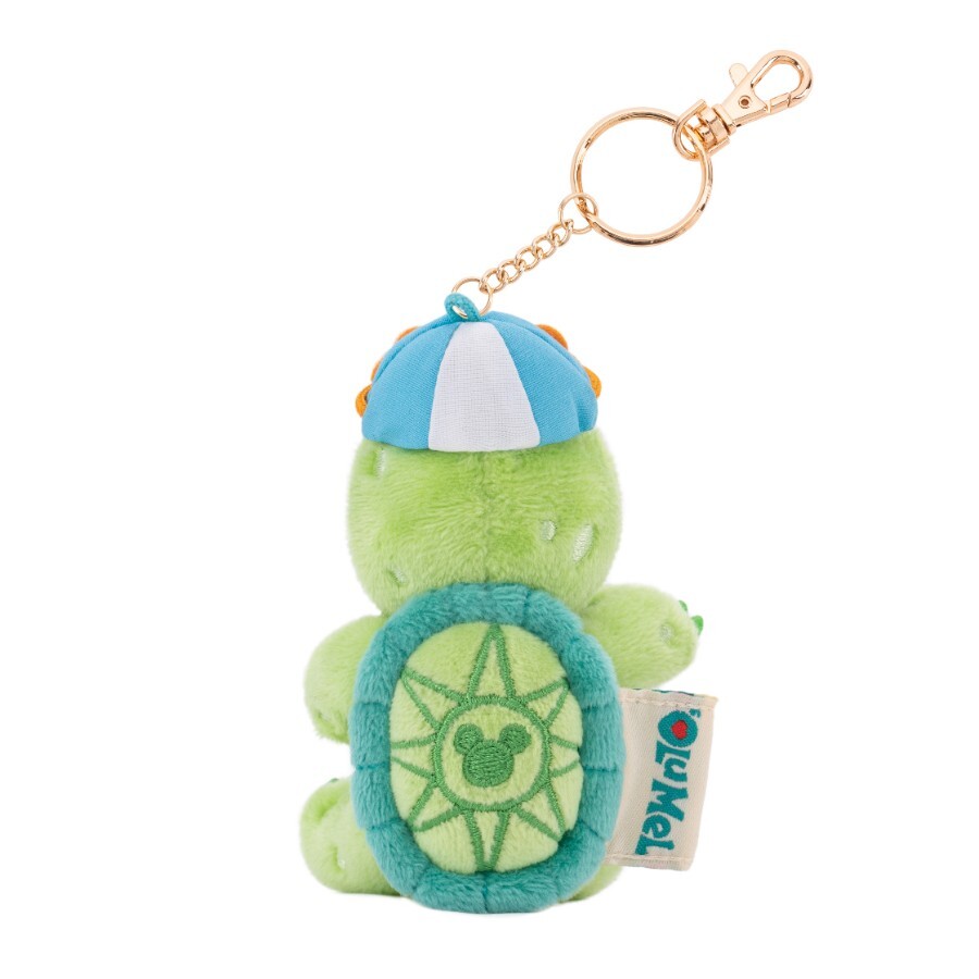 達菲 Duffy 與好友們 萌遊旅伴系列 奧樂米拉 海龜 OluMel 行李箱造型 絨毛 鑰匙圈 吊飾 -香港迪士尼樂園