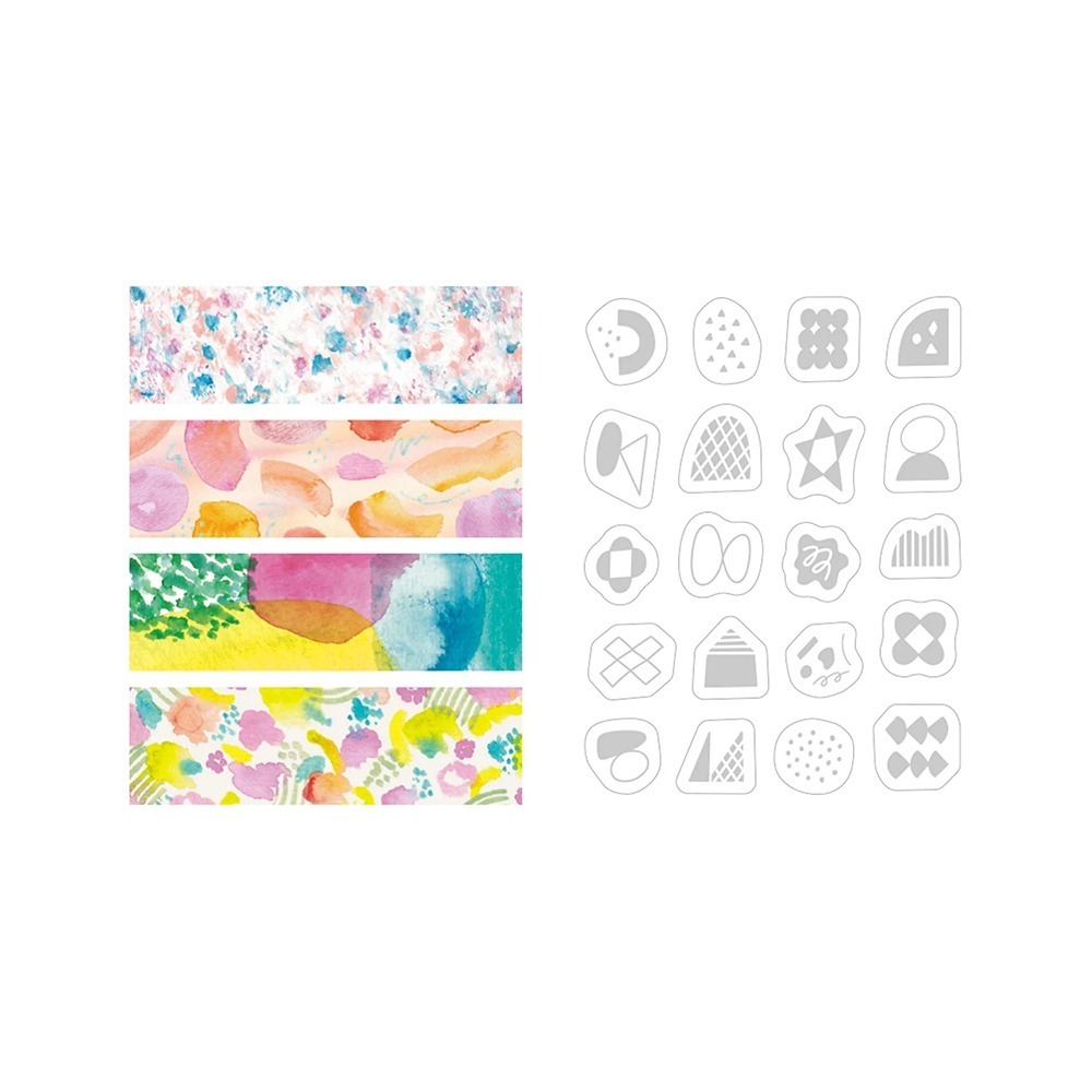 HITOTOKI｜KITTA 銀箔拼貼款 水彩 (東出桂奈設計款)