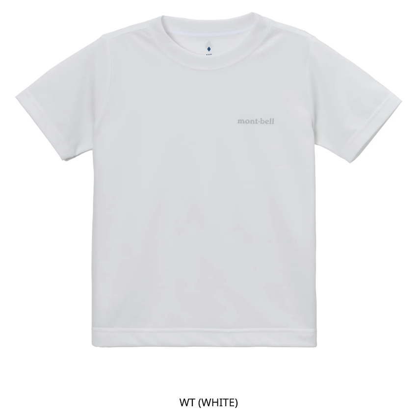 日本 Mont-Bell Wickron UV-TECT T Kid's 幼童 T-Shirt