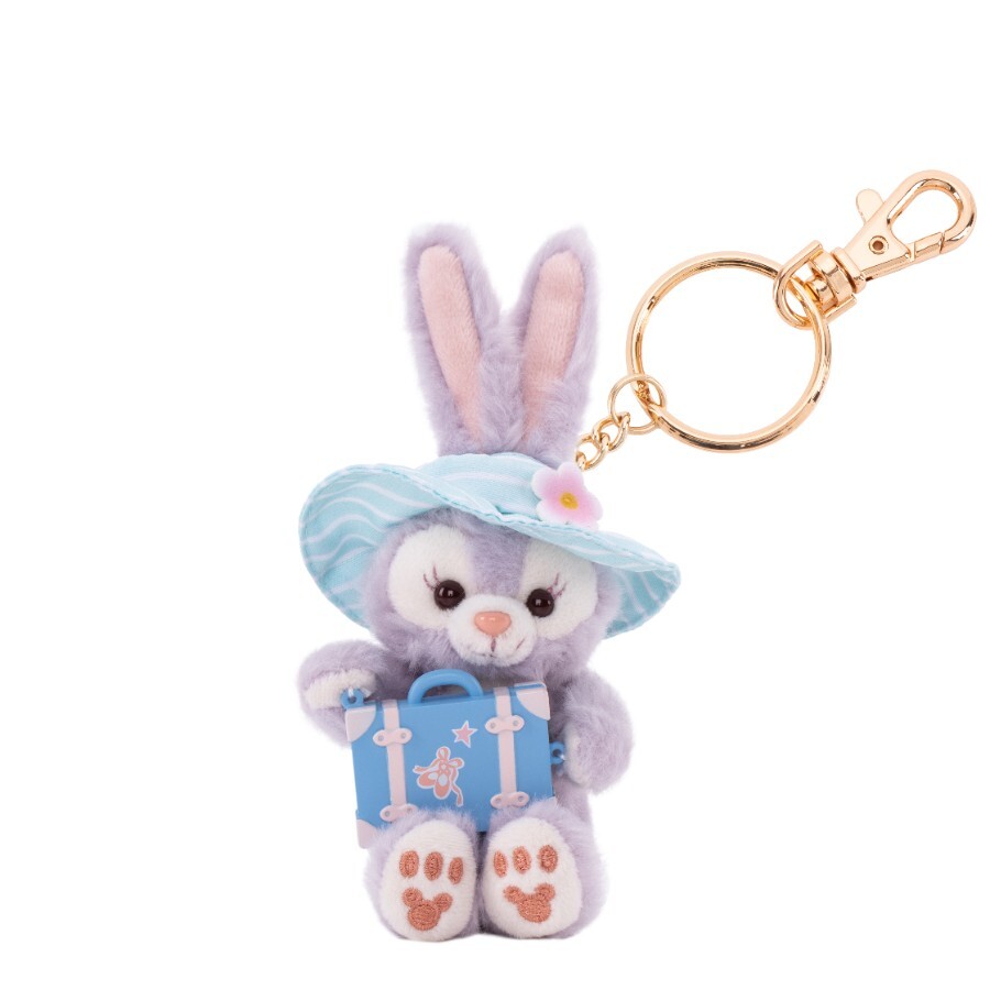 達菲 Duffy 與好友們 萌遊旅伴系列 史黛拉露 星黛露 StellaLou 行李箱造型 絨毛 鑰匙圈 吊飾 -香港迪士尼樂園