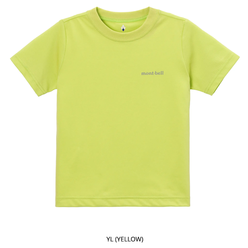 日本 Mont-Bell Wickron UV-TECT T Kid's 幼童 T-Shirt