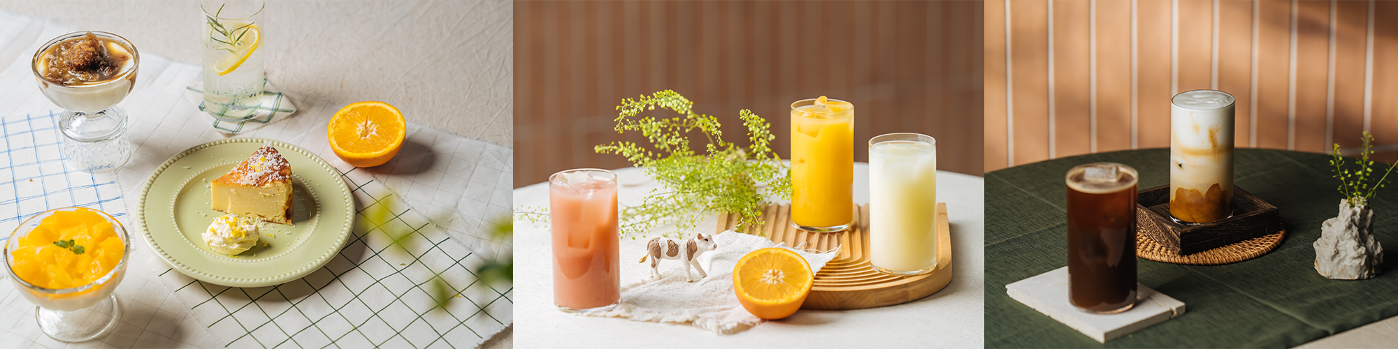 Soft Drinks、乳清飲、乳花