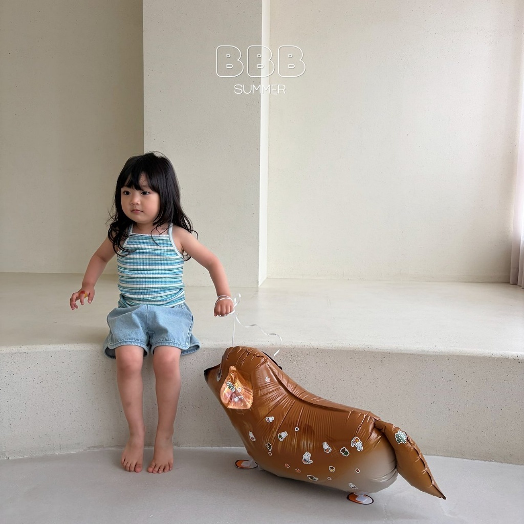 正韓夏bella_bambina 兩色條紋背心