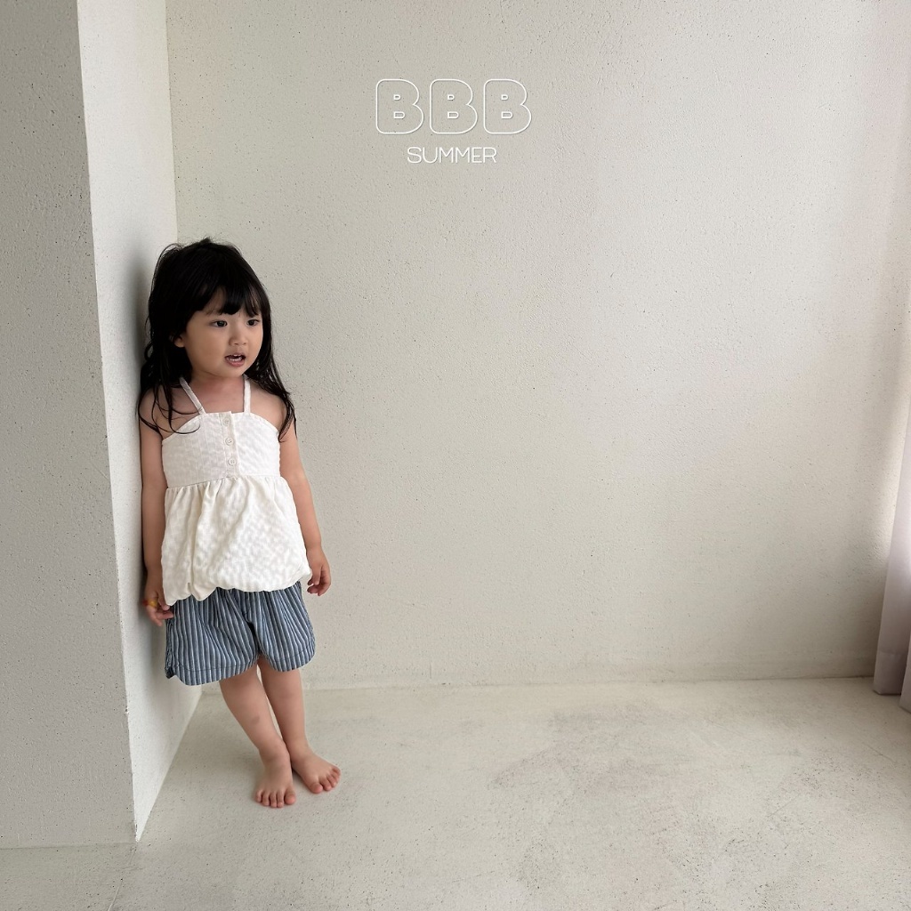 正韓夏bella_bambina 兩色日系無印直條短褲