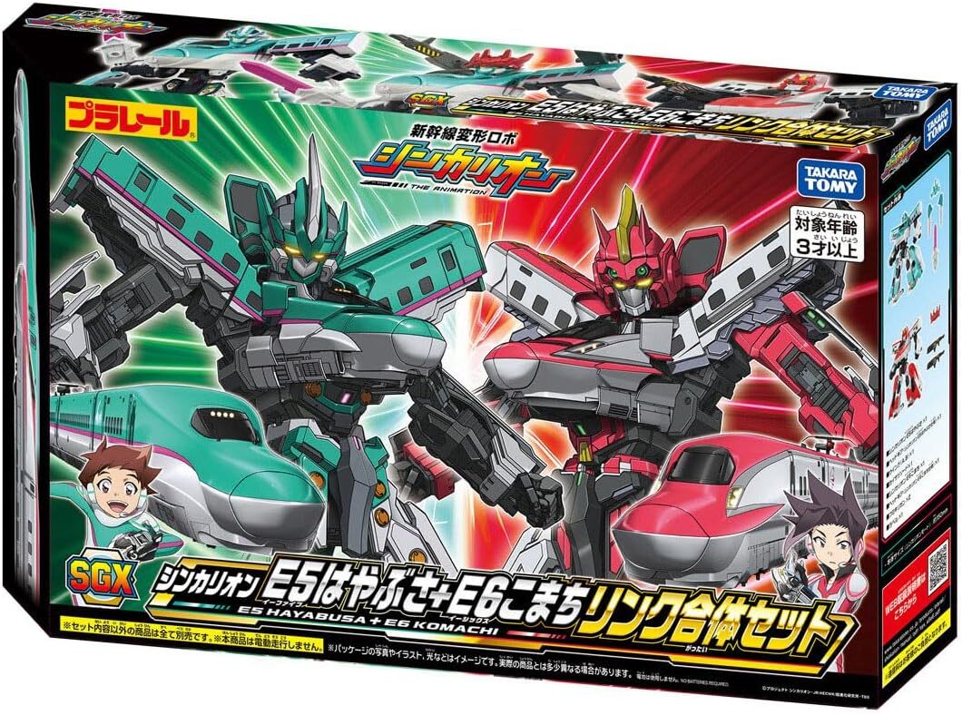 SGX-E5E6 新幹線變形機器人 E5E6組合豪華組(2026復刻版)