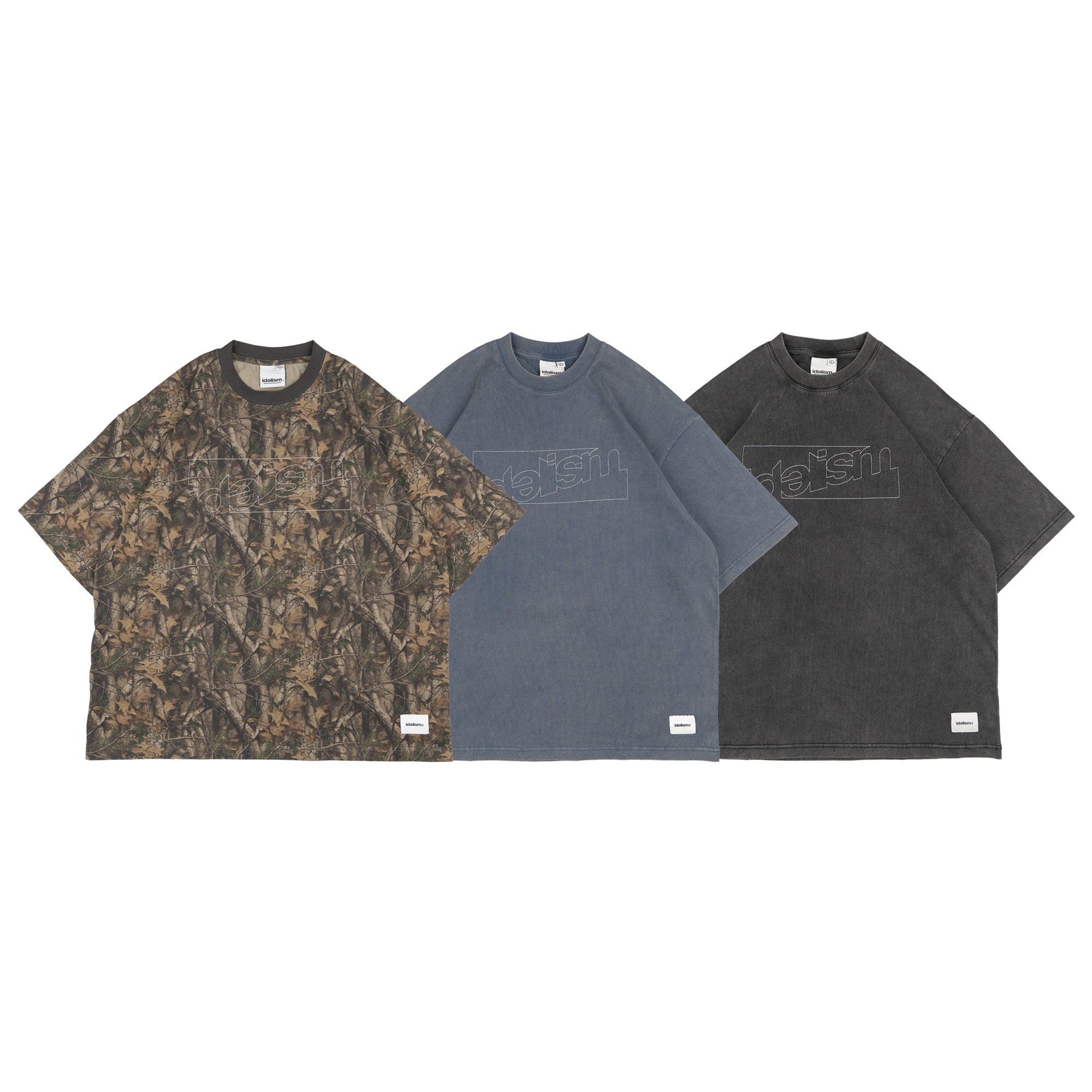 Idealism Stitch Tee 3Colors ID26001